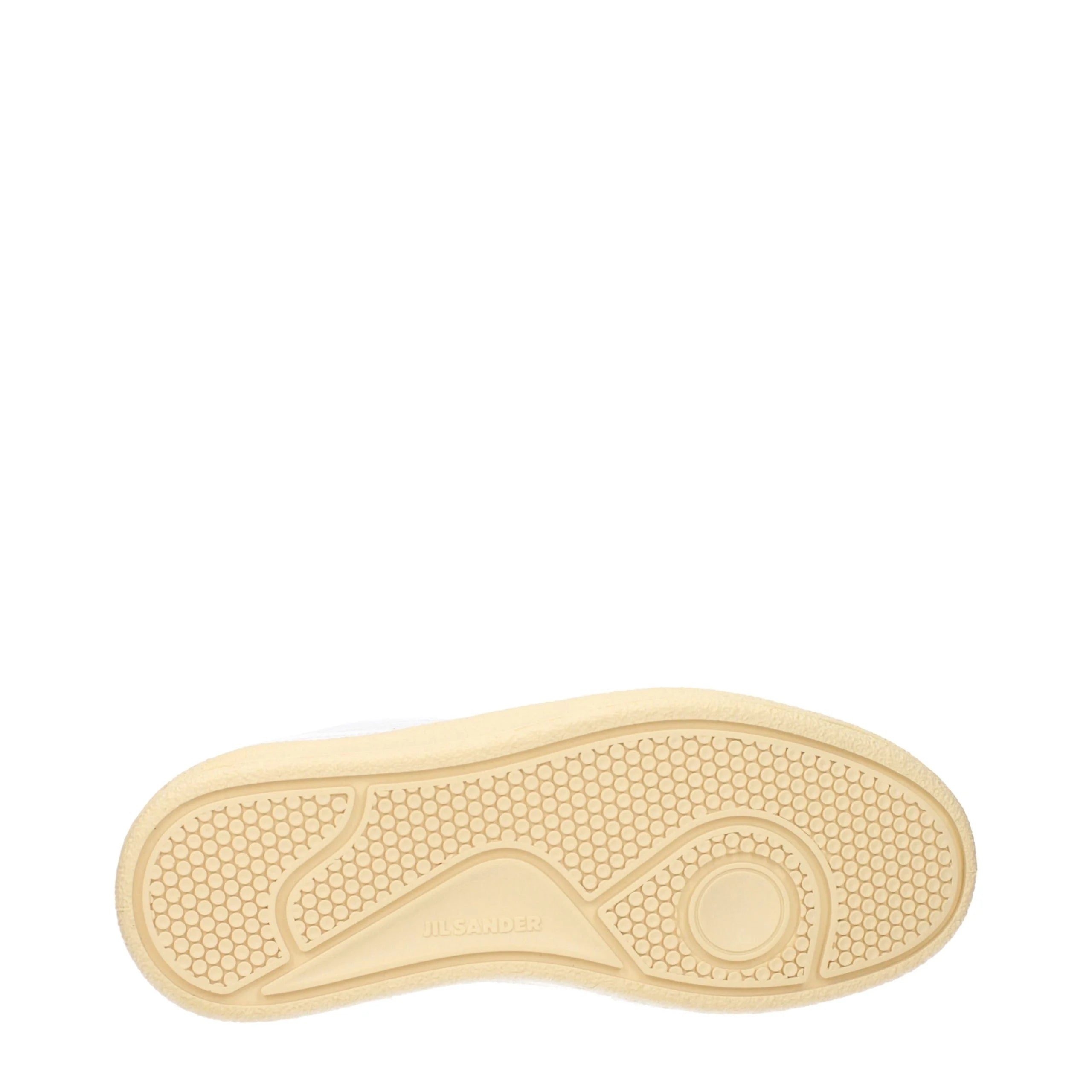 Jil Sander White Leather Low Top Sneakers