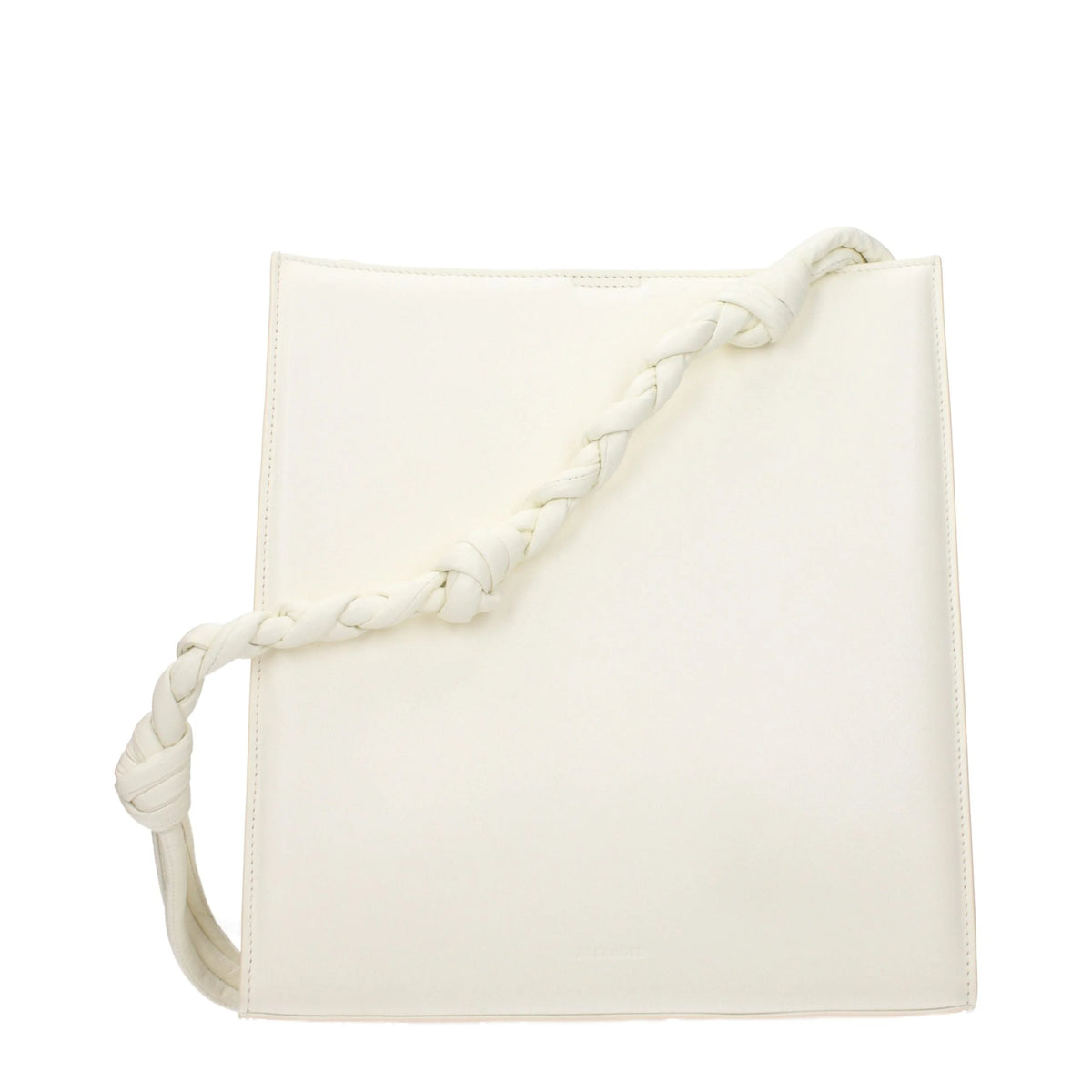 Jil Sander White Leather Shoulder Bag