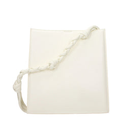 Jil Sander White Leather Shoulder Bag