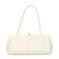 Jil Sander White Leather Shoulder Bag