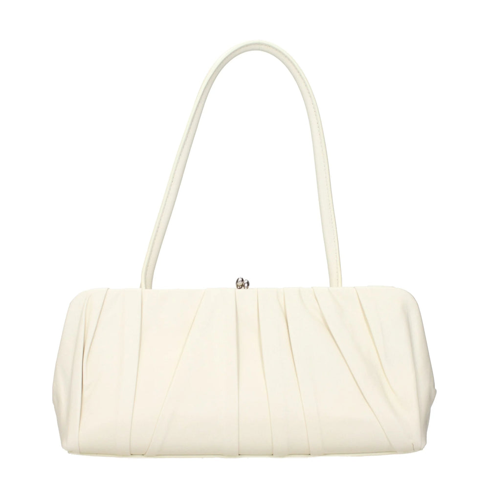 Jil Sander White Leather Shoulder Bag