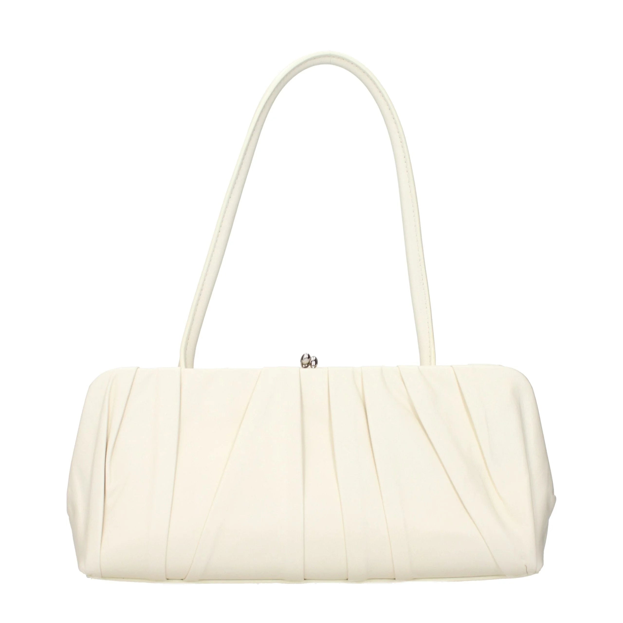 Jil Sander Wit Leer Schoudertas