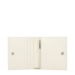 Jil Sander White Leather Wallet