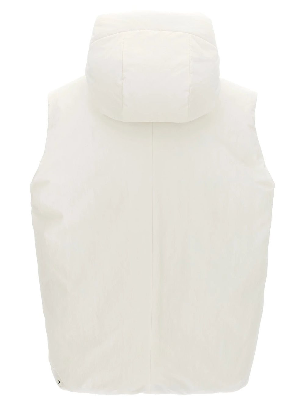 Jil Sander White Polyester Sleeveless Jacket