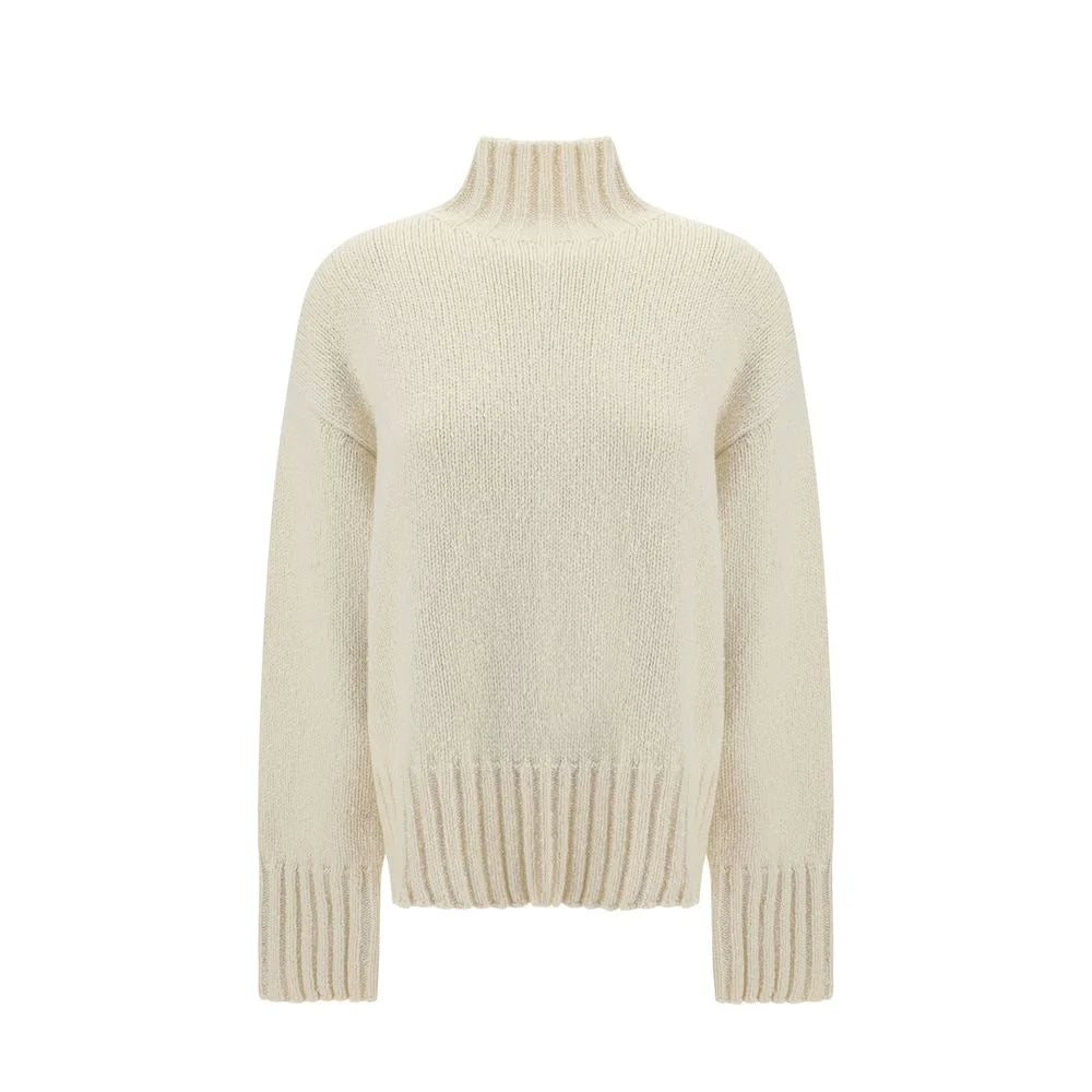 Jil Sander White Silk Sweatshirt - 40