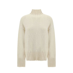 Jil Sander White Silk Sweatshirt - 40