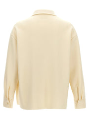 Jil Sander White Wool Blouse - 48 | M
