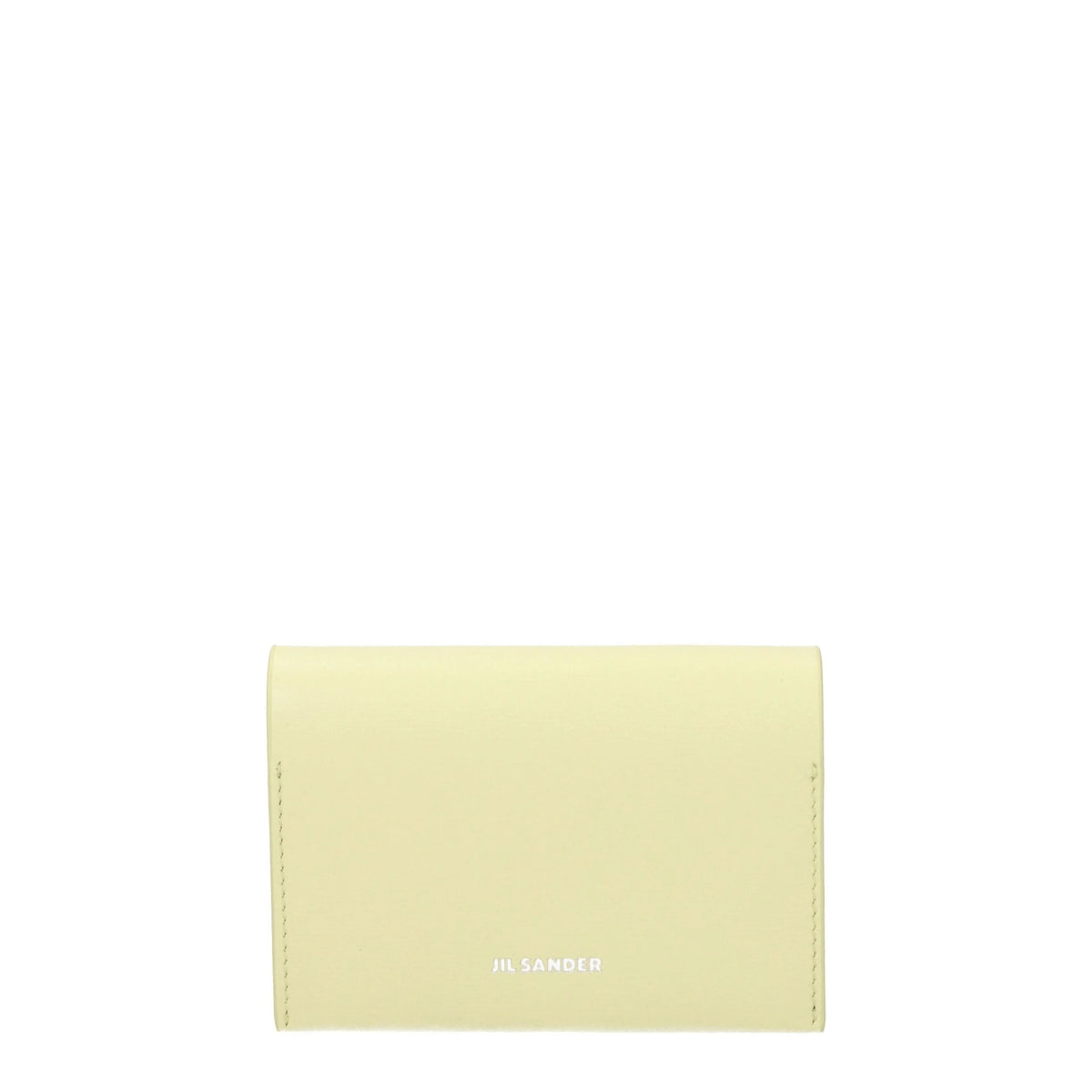 Jil Sander Yellow Leather Cardholders