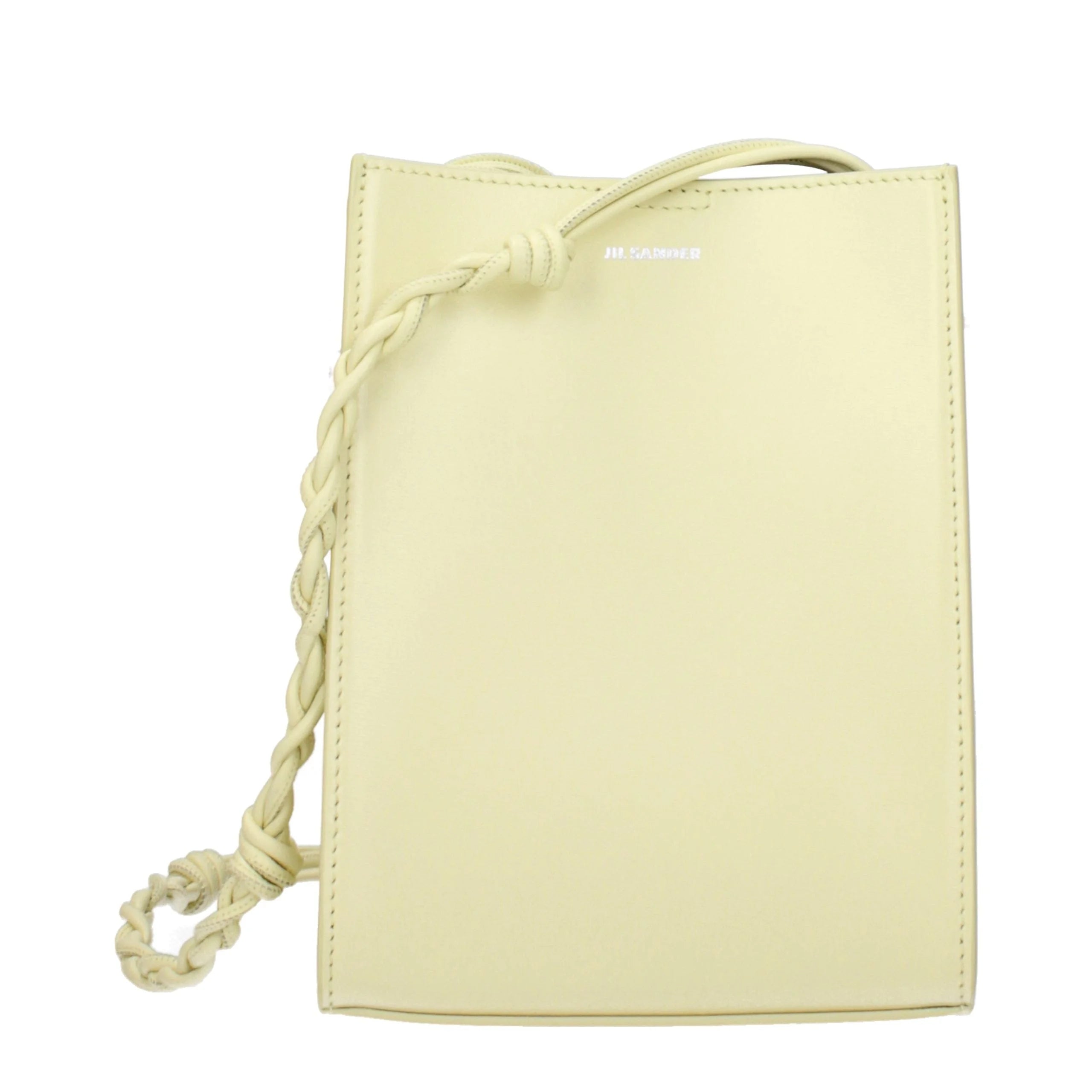 Jil Sander Yellow Leather Crossbody Bag