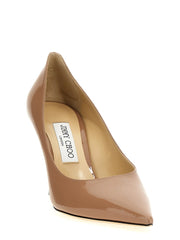 Jimmy Choo Beige Calfskin High Heel Pumps - EU40/US10