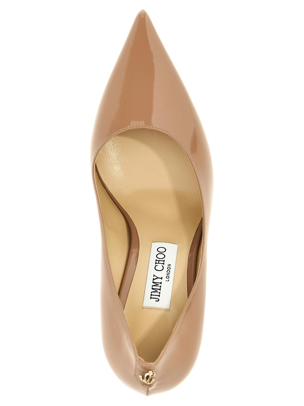 Jimmy Choo Beige Calfskin High Heel Pumps - EU40/US10