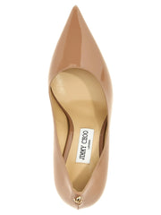 Jimmy Choo Beige Calfskin High Heel Pumps - EU40/US10