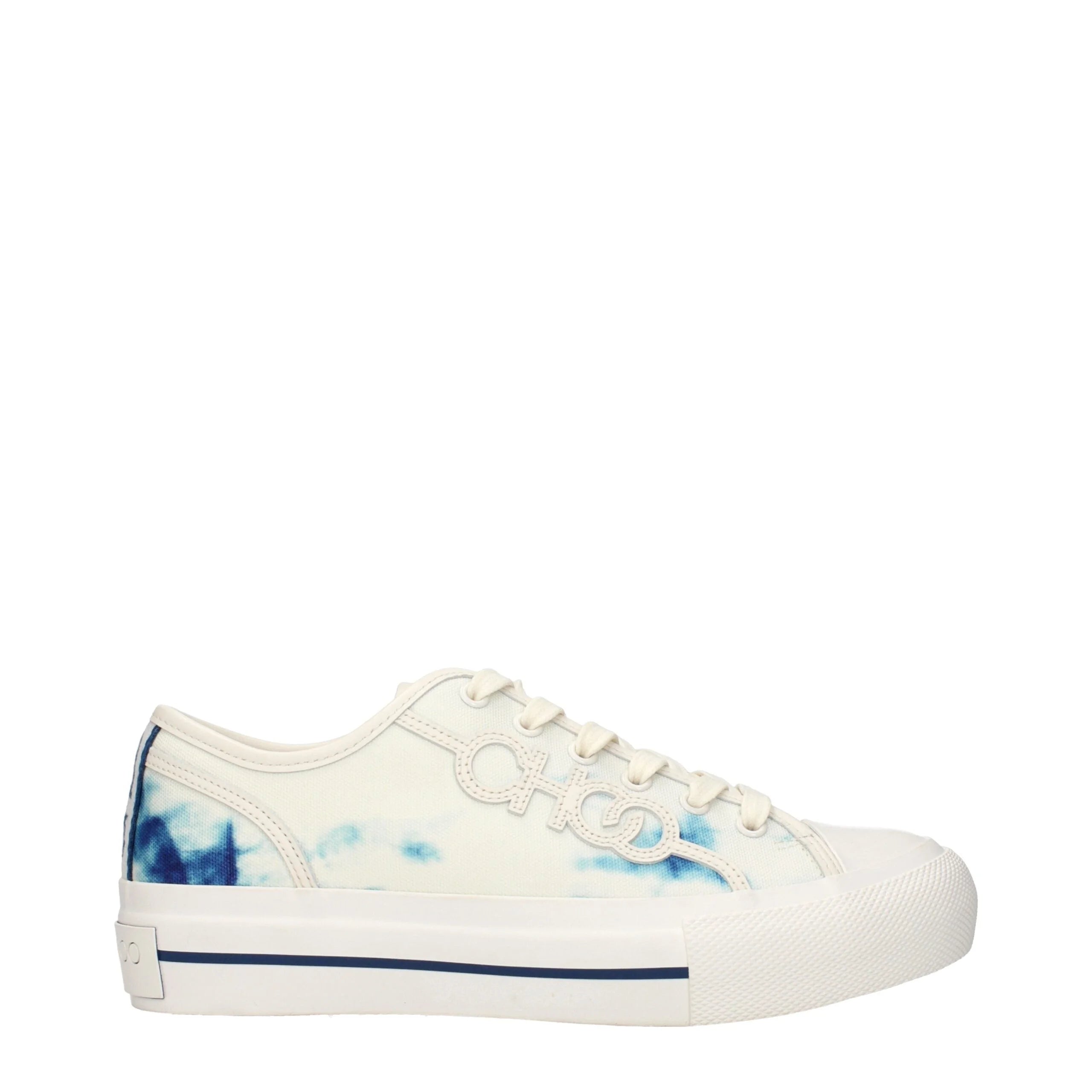 Jimmy Choo Beige Stof Lage Sneakers