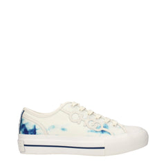 Jimmy Choo Beige Stof Lage Sneakers