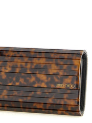 Jimmy Choo Beige Polyester Clutch Bag