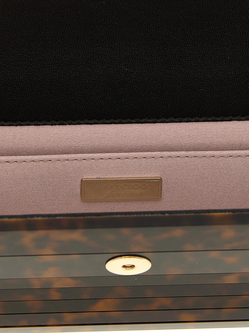 Jimmy Choo Beige Polyester Clutch Bag