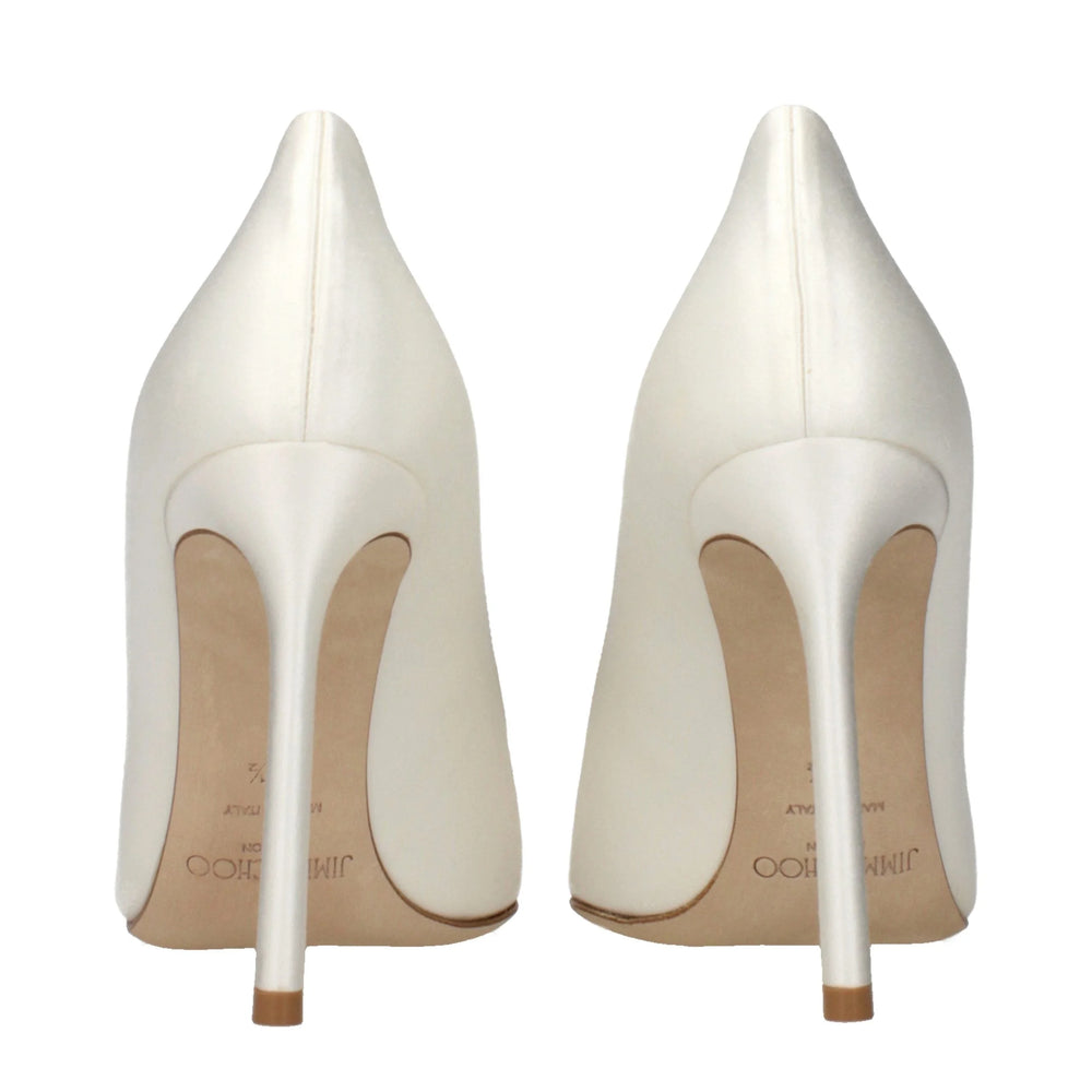 Zapatos de tacón plataforma beige Jimmy Choo