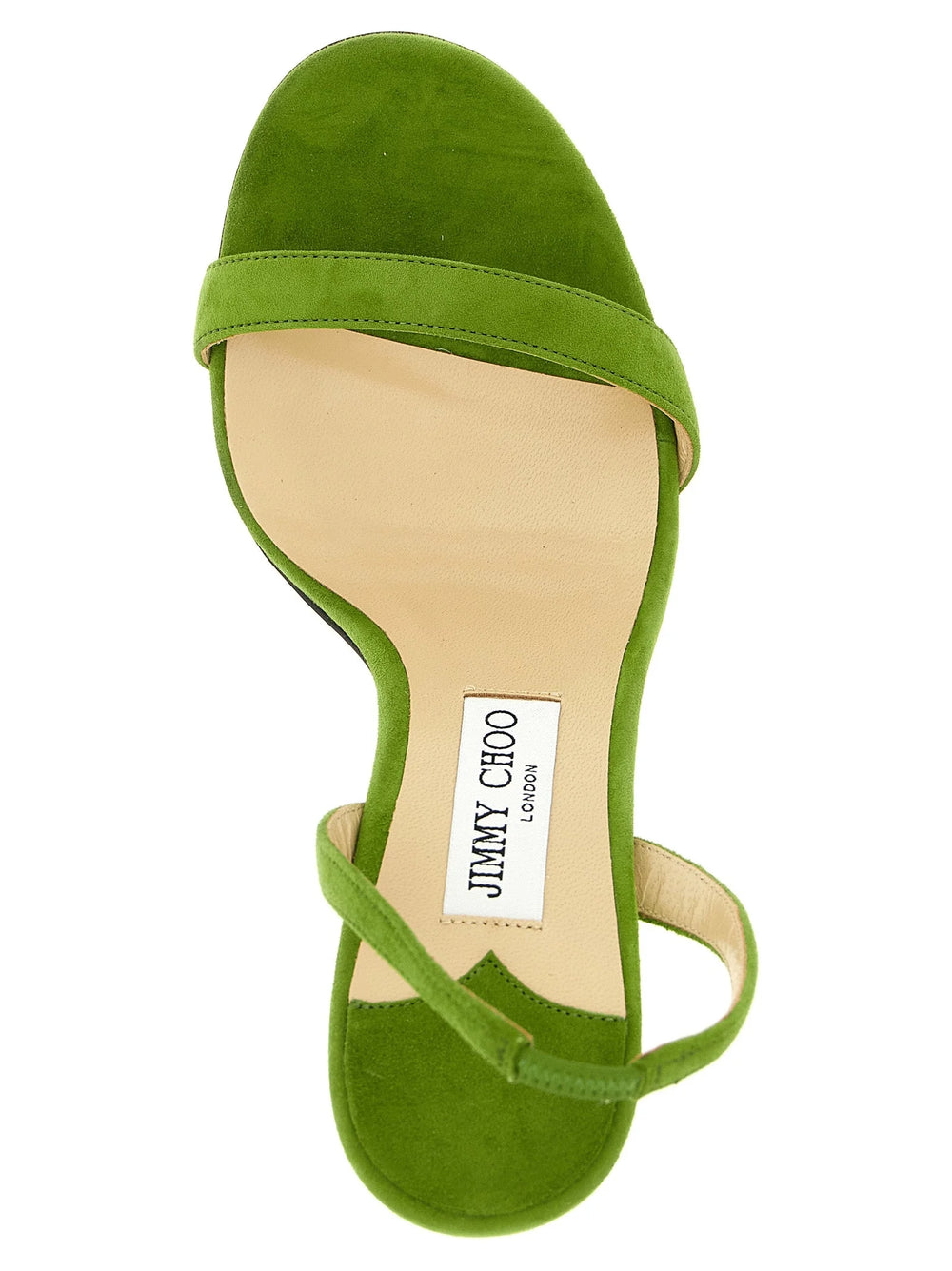 Jimmy Choo To-farvet Læder Stilet Hæle Sandaler