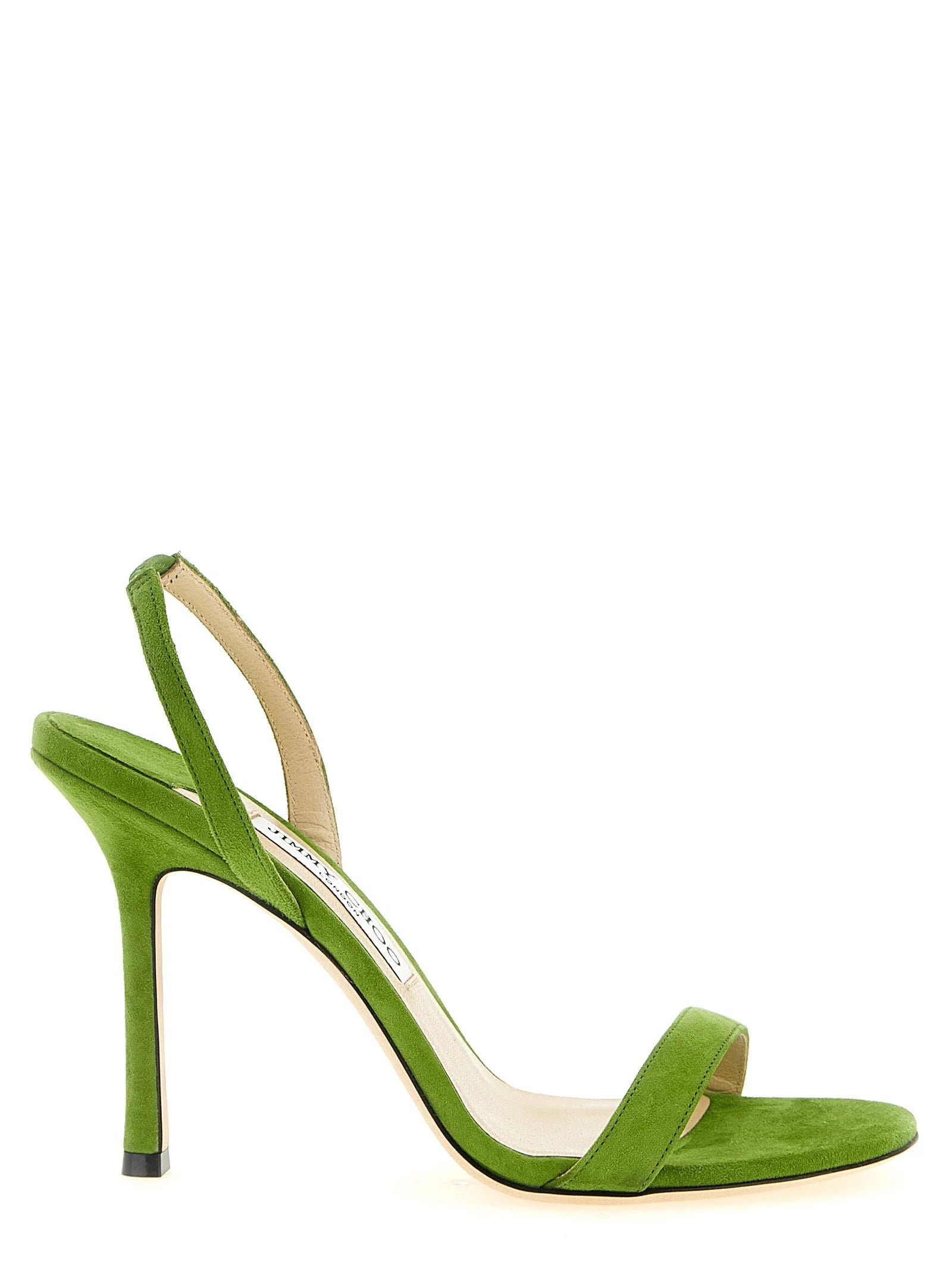 Jimmy Choo To-farvet Læder Stilet Hæle Sandaler