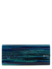 Jimmy Choo Bicolor Polyester Clutch Bag