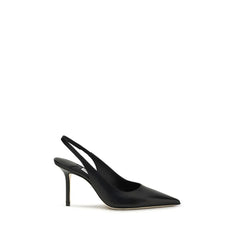 Jimmy Choo Μαύρες πλατφόρμες από δέρμα μοσχαριού Bos Taurus