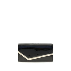 Jimmy Choo Black Calf Leather Bos Taurus Wallet