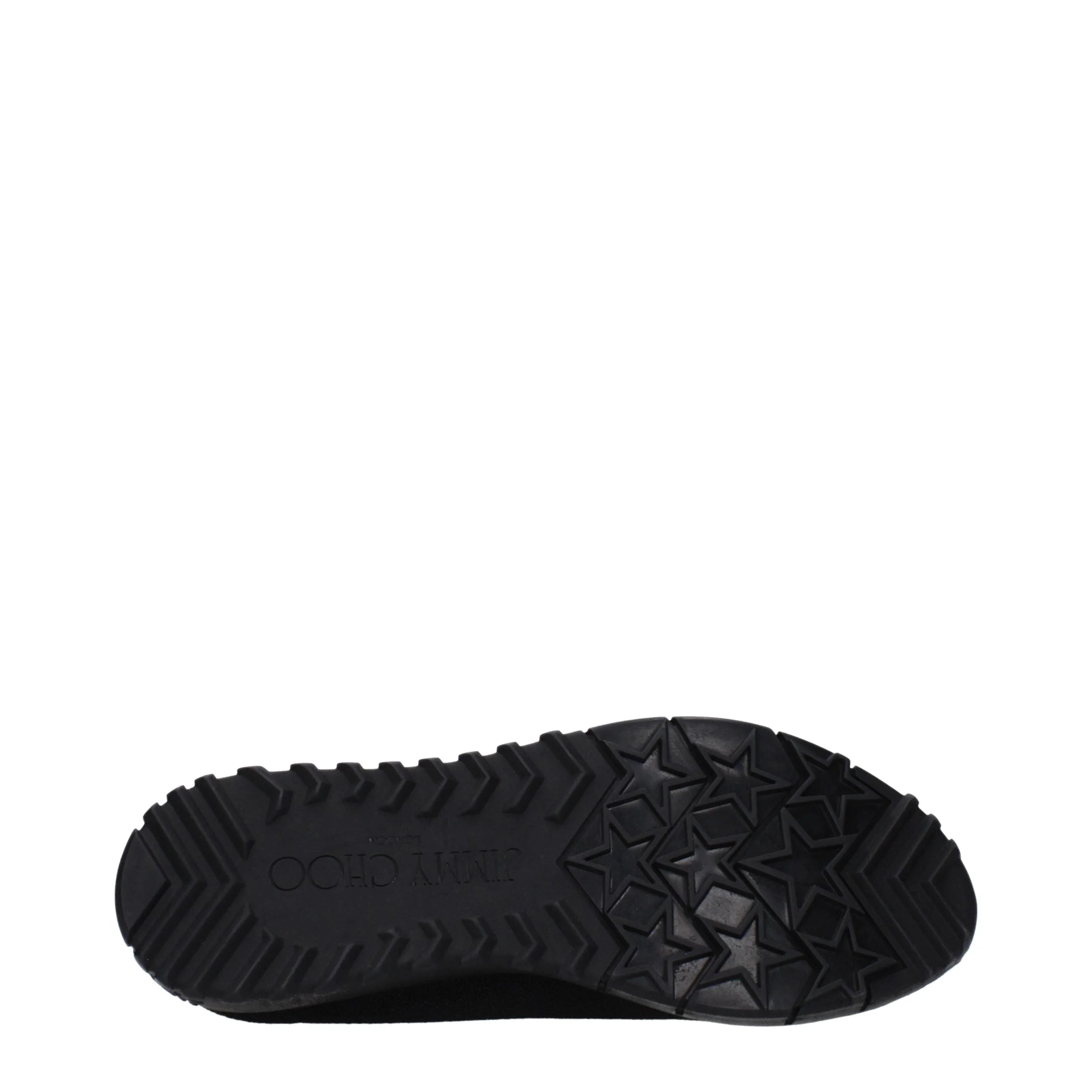 Jimmy Choo Czarne Tkaninowe Mokasyny - EU37/US7