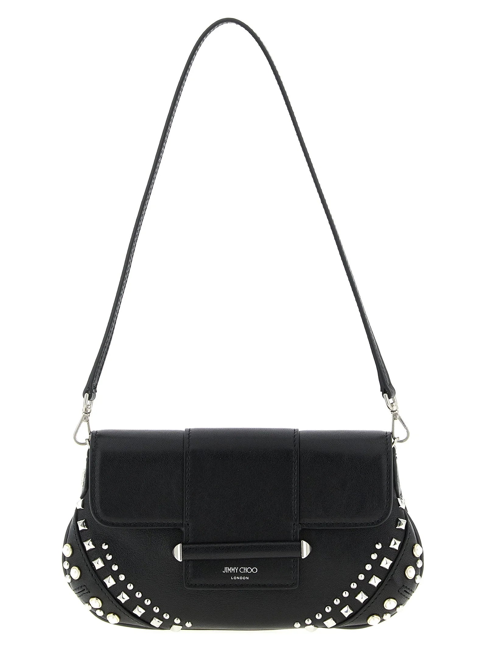 Jimmy Choo Black Lamb Leather Cardholder