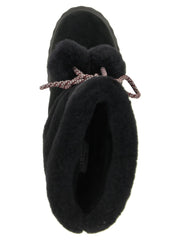 Jimmy Choo Black Lamb Leather Flat Boots