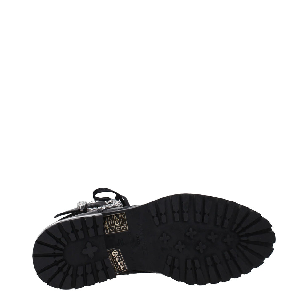 Jimmy Choo Botas de cuero negro