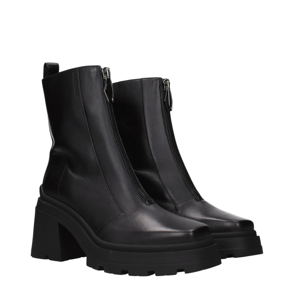 Jimmy Choo Botas de cuero negro