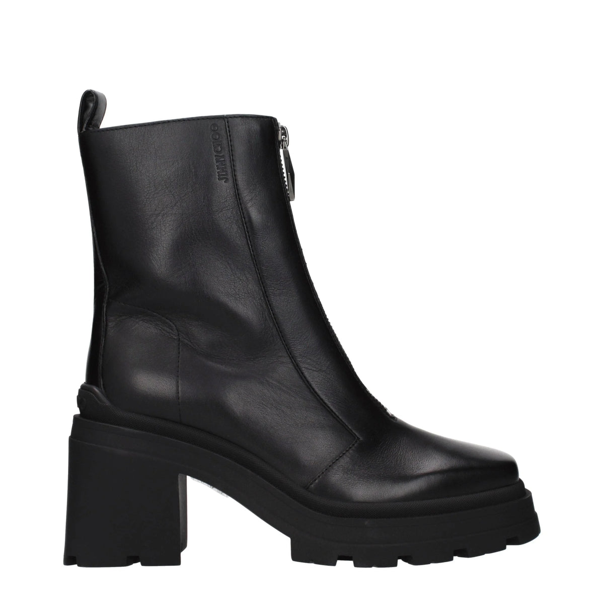 Jimmy Choo Botas de cuero negro