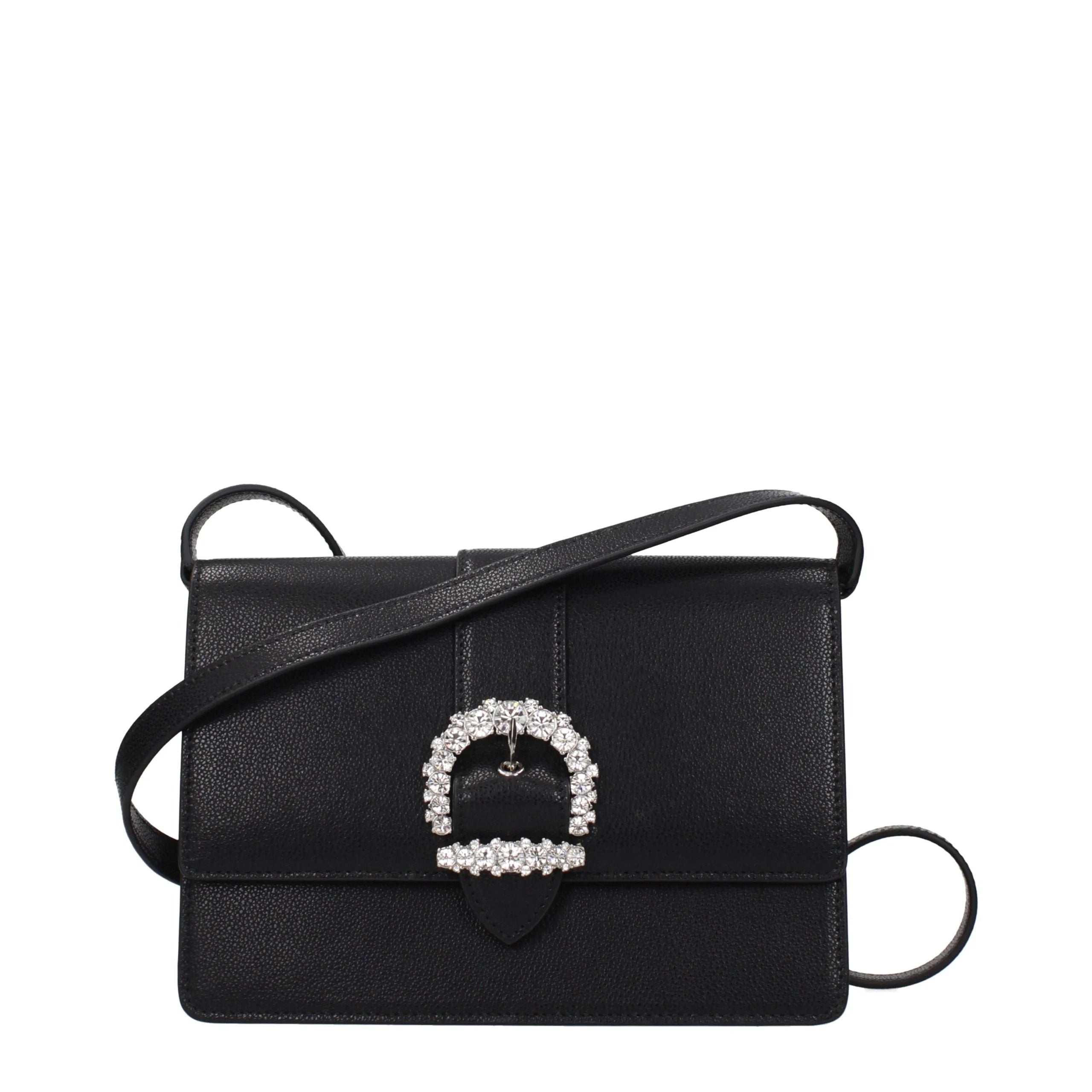 Jimmy Choo Musta Nahkalaukku Olalle