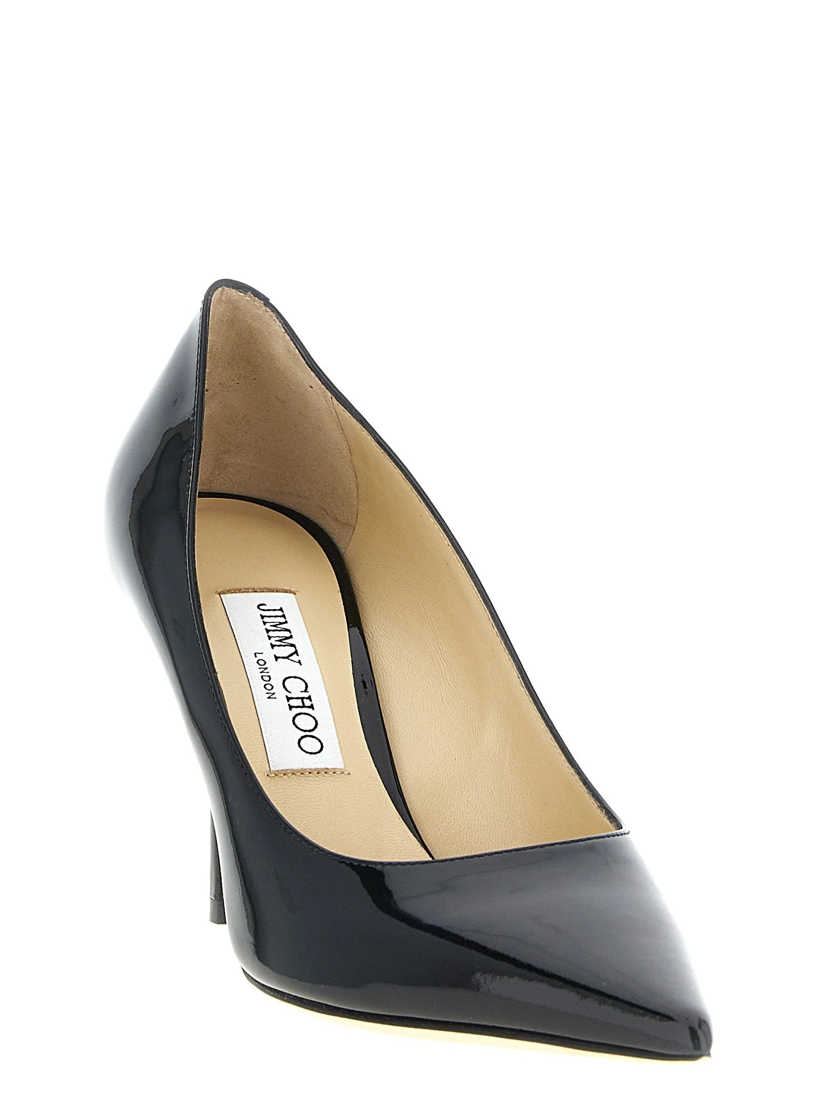 Jimmy Choo Black Leather High Heel Pumps - EU40/US10