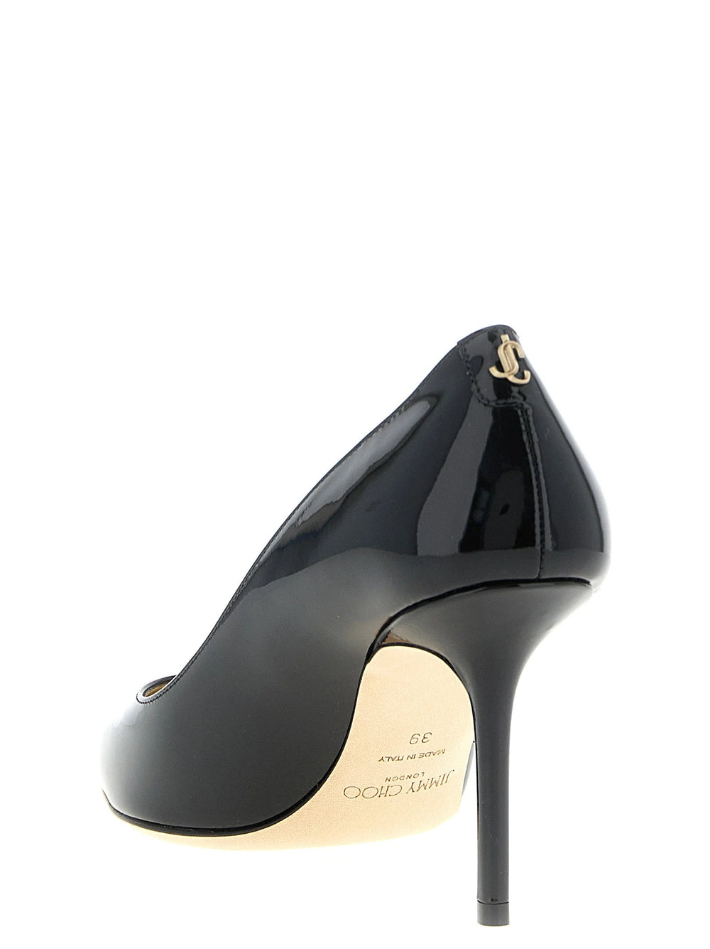 Jimmy Choo Black Leather High Heel Pumps - EU40/US10