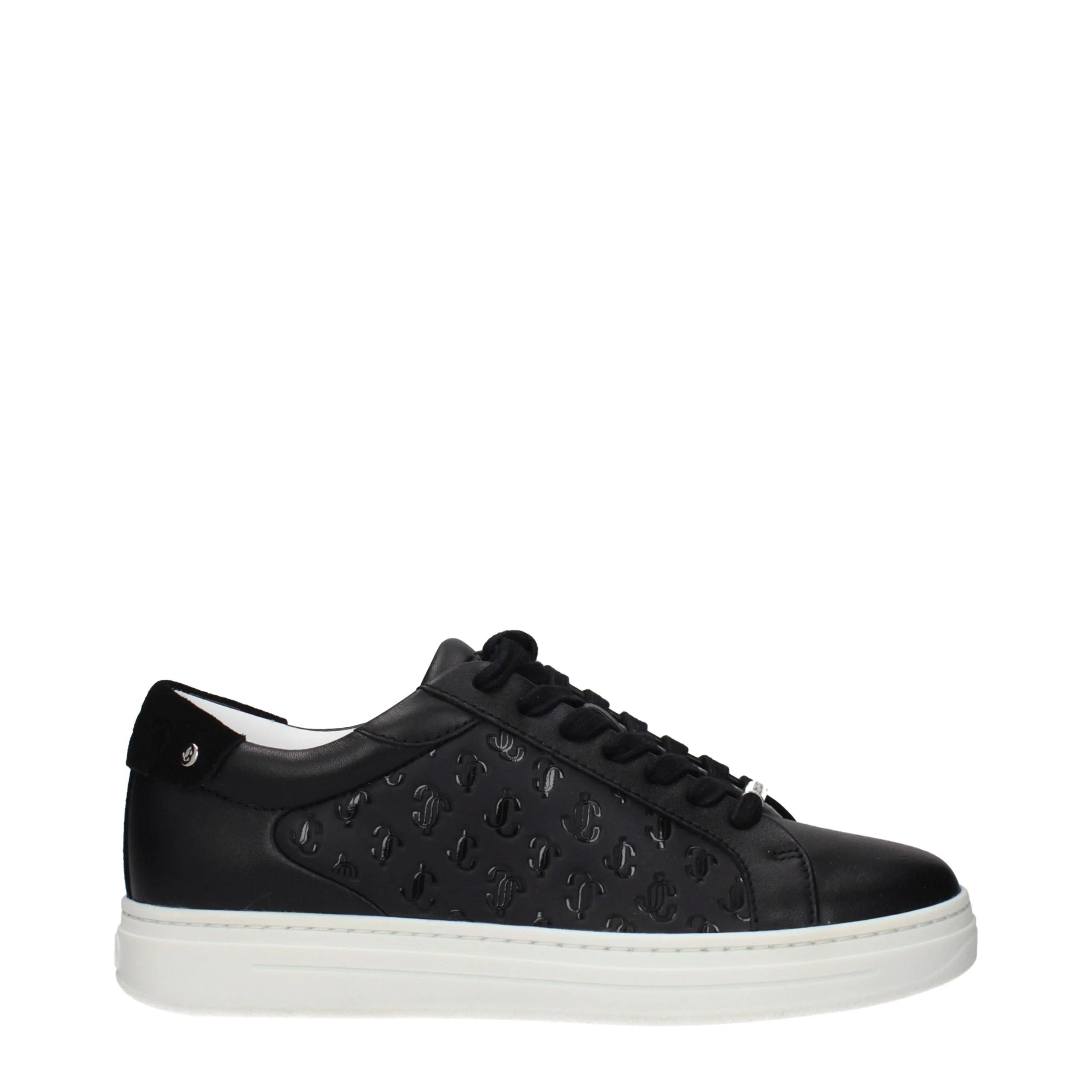Sneakers basses en cuir noir Jimmy Choo - EU36.5/US6.5