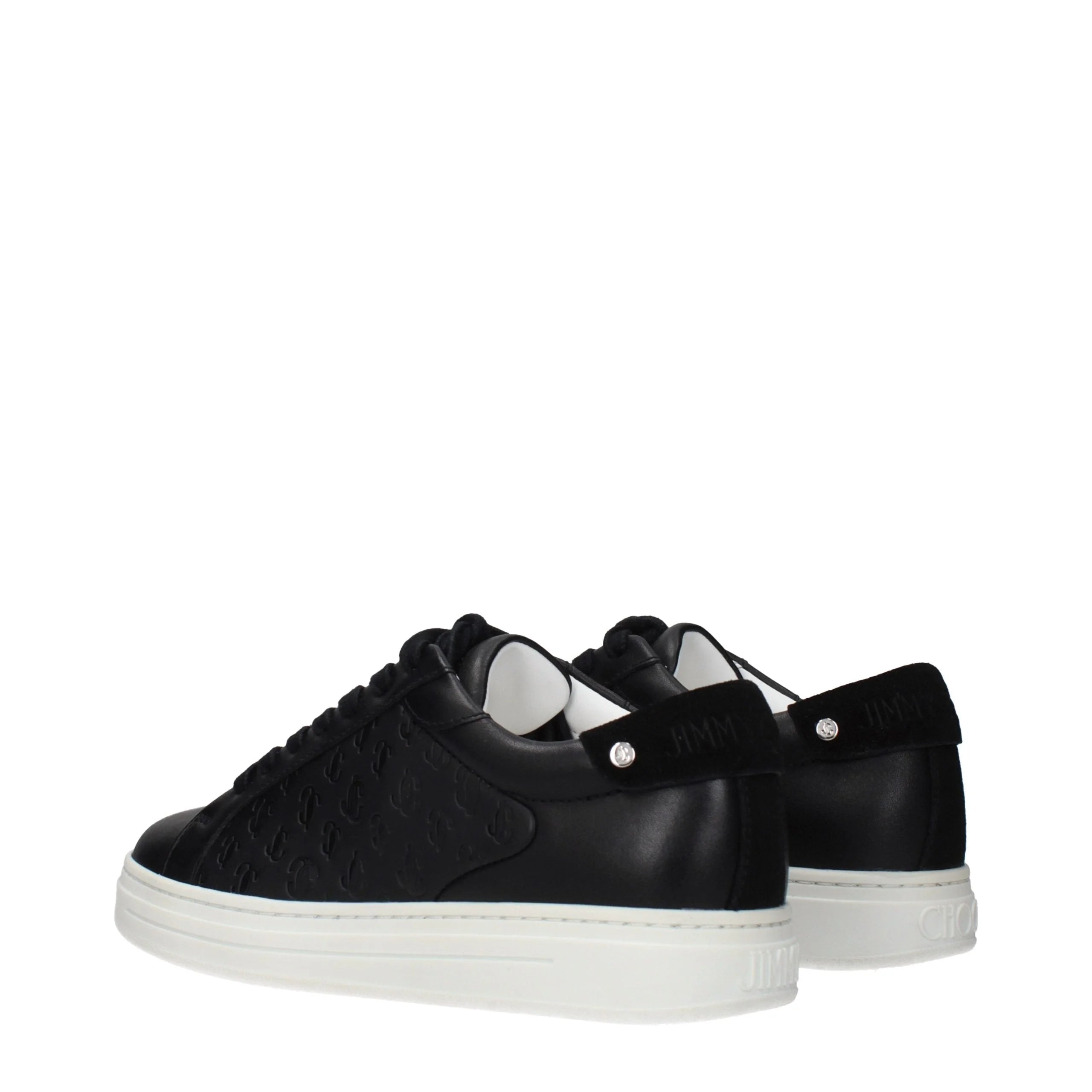 Sneakers basses en cuir noir Jimmy Choo - EU36.5/US6.5
