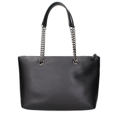 Jimmy Choo Black Leather Shoulder Bag