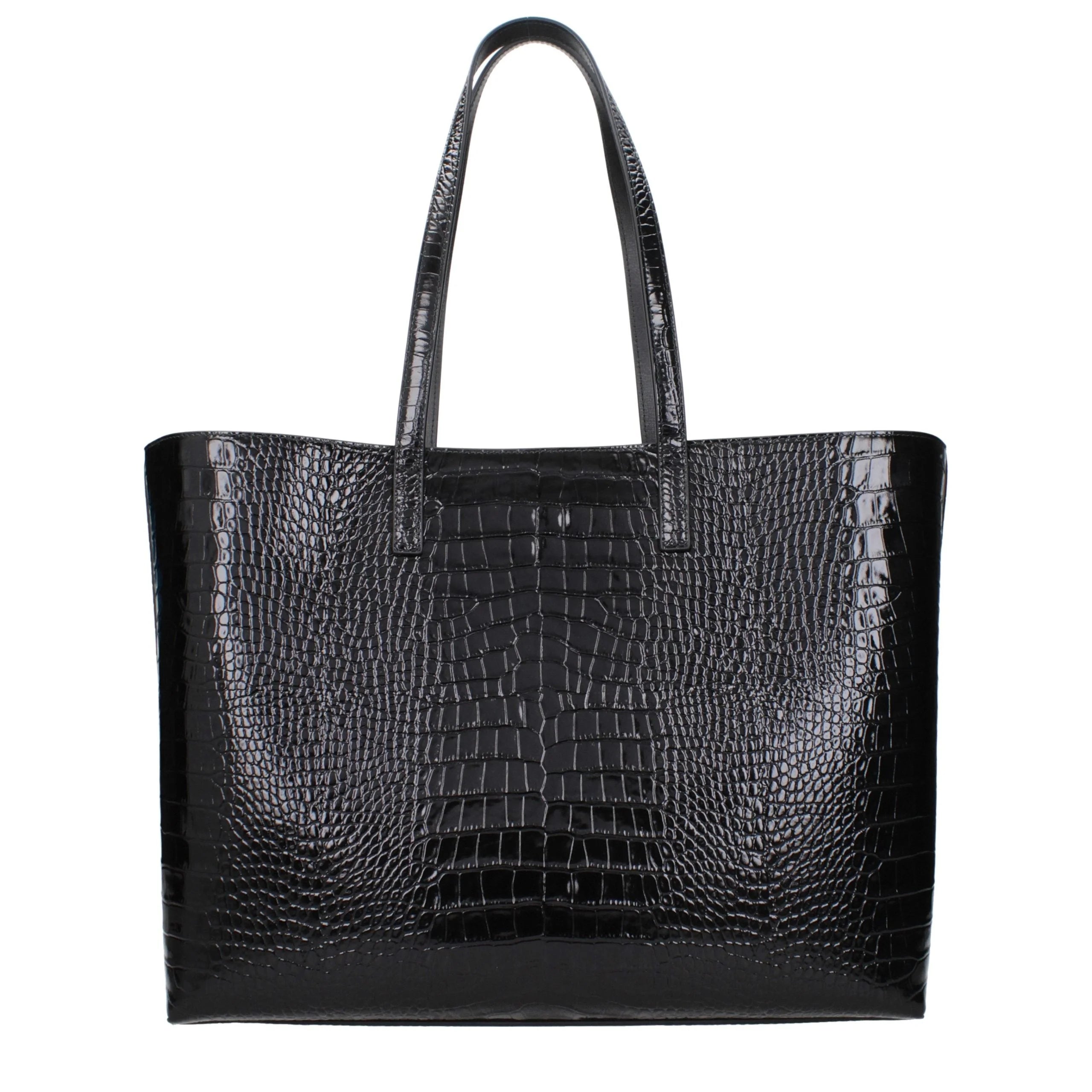Jimmy Choo Black Leather Shoulder Bag