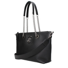 Jimmy Choo Black Leather Shoulder Bag