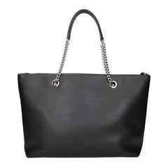 Jimmy Choo Black Leather Shoulder Bag