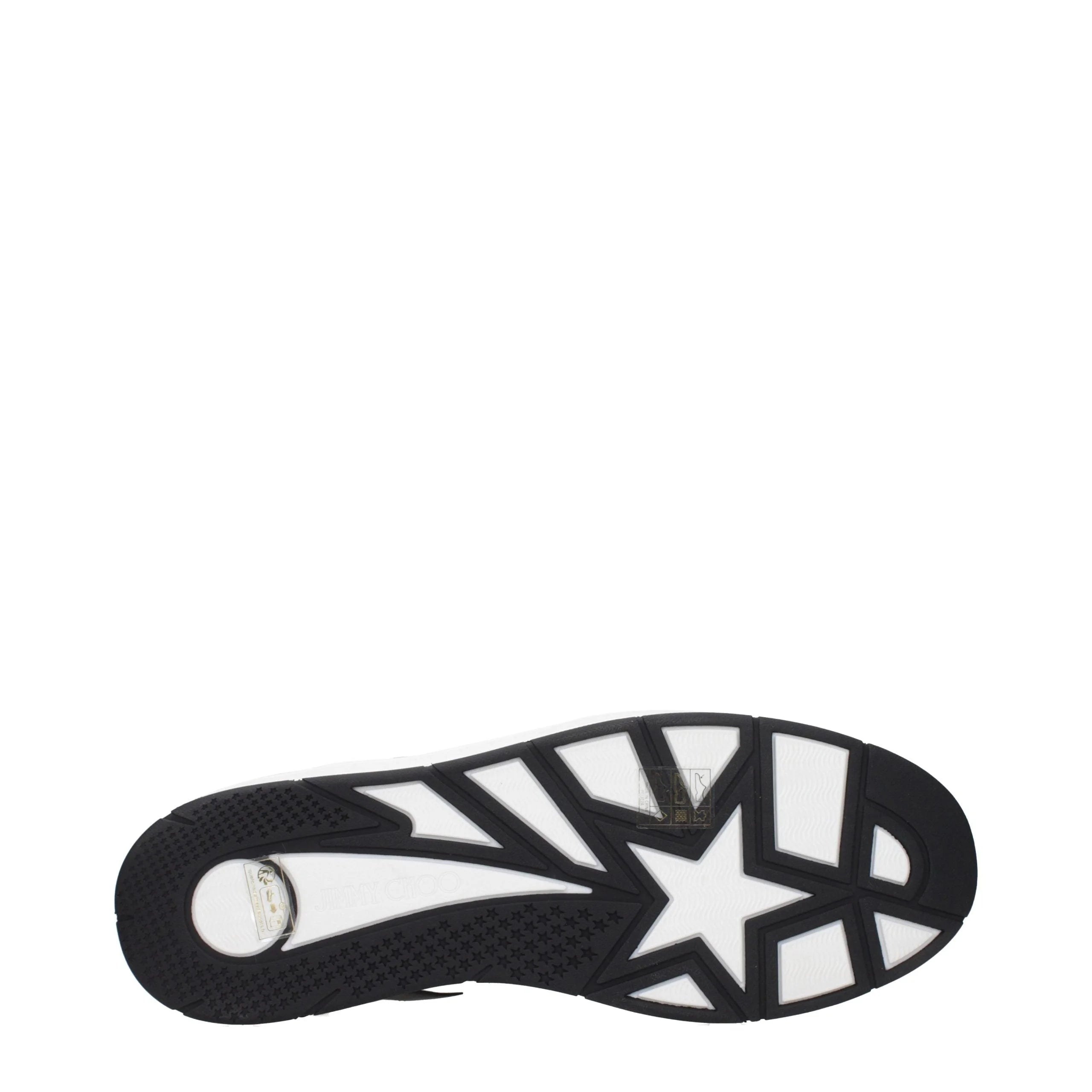 Zapatillas de cuero negro Jimmy Choo