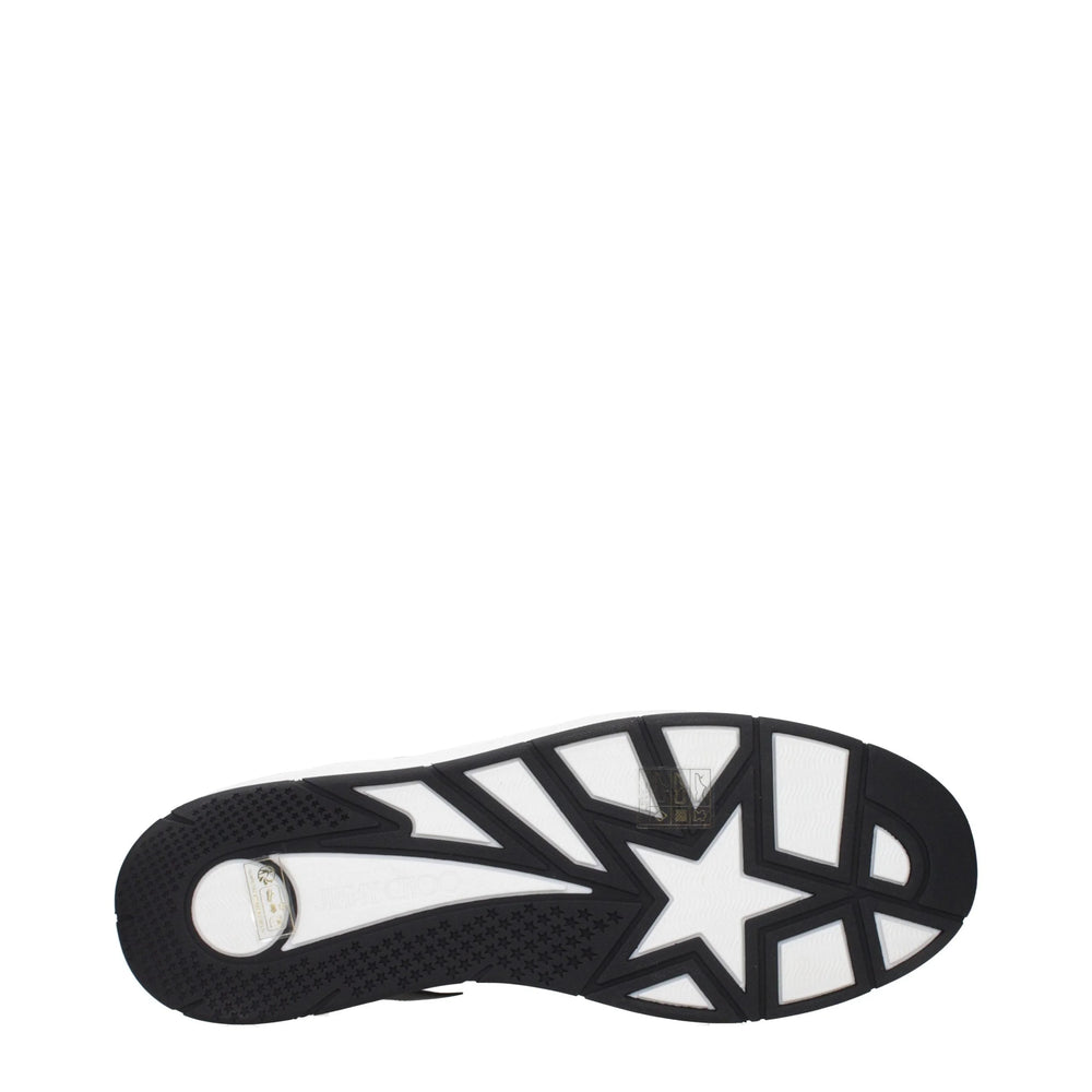 Zapatillas de cuero negro Jimmy Choo