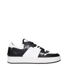 Zapatillas de cuero negro Jimmy Choo