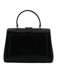 Jimmy Choo Black Leather Top Handle Shoulder Bag - Shoulder Bags