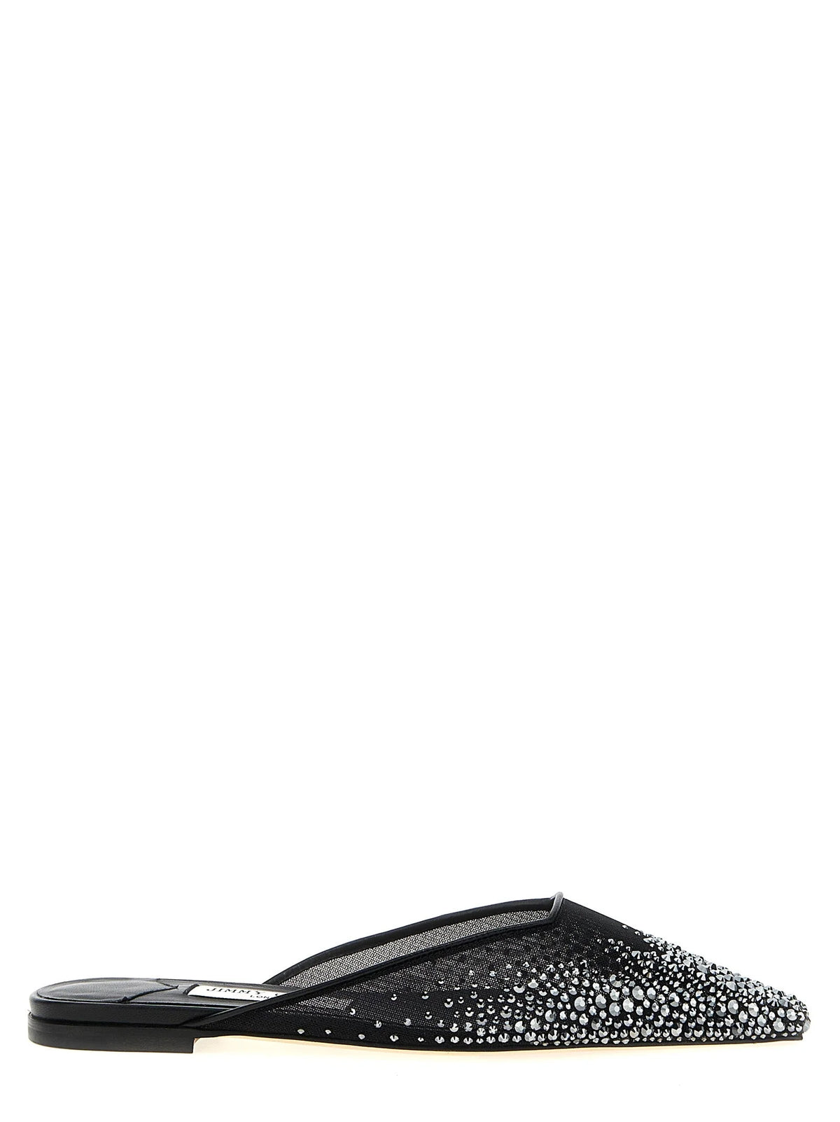 Jimmy Choo Black Textile Mules - EU36/US6