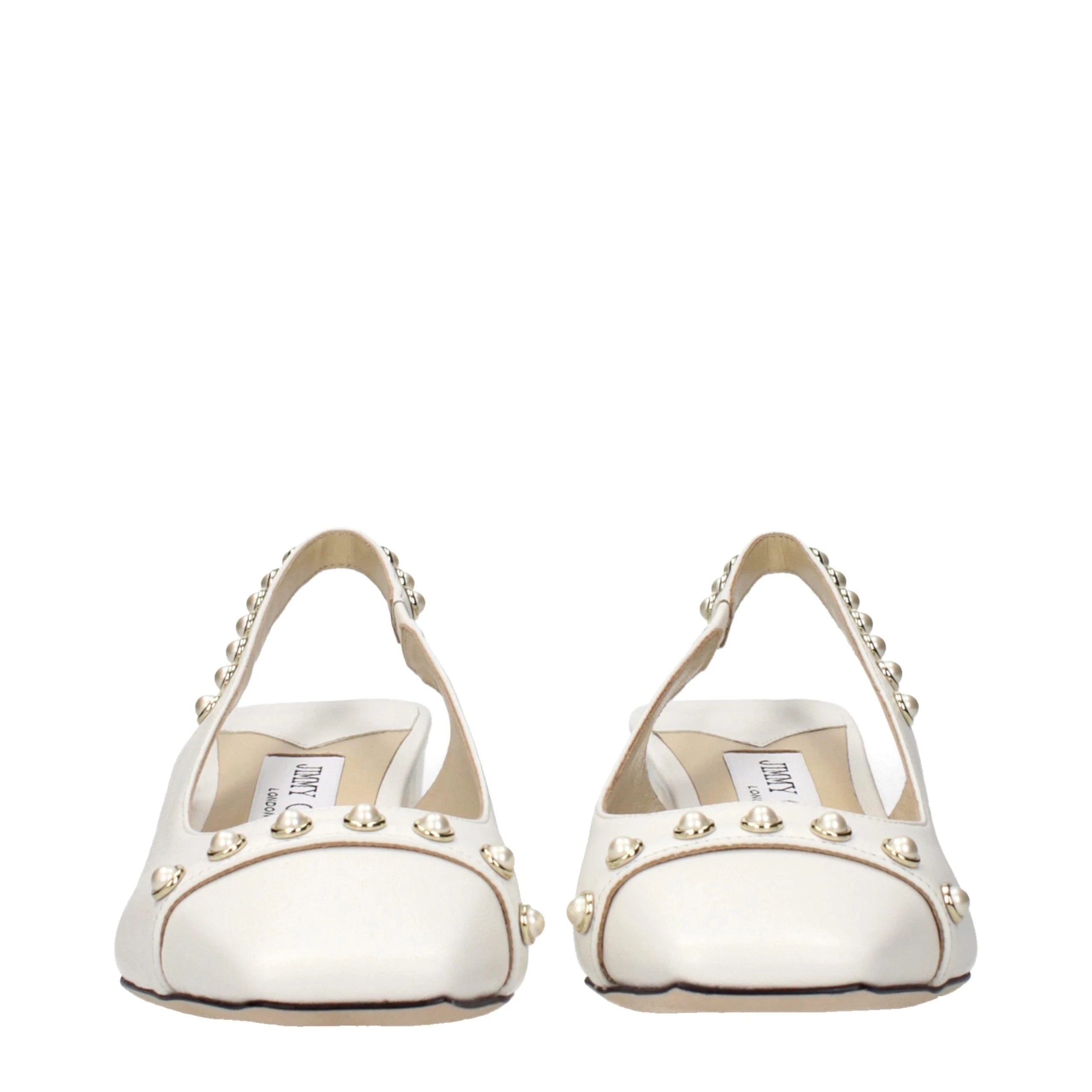 Jimmy Choo Blue Leather Flat Sandals