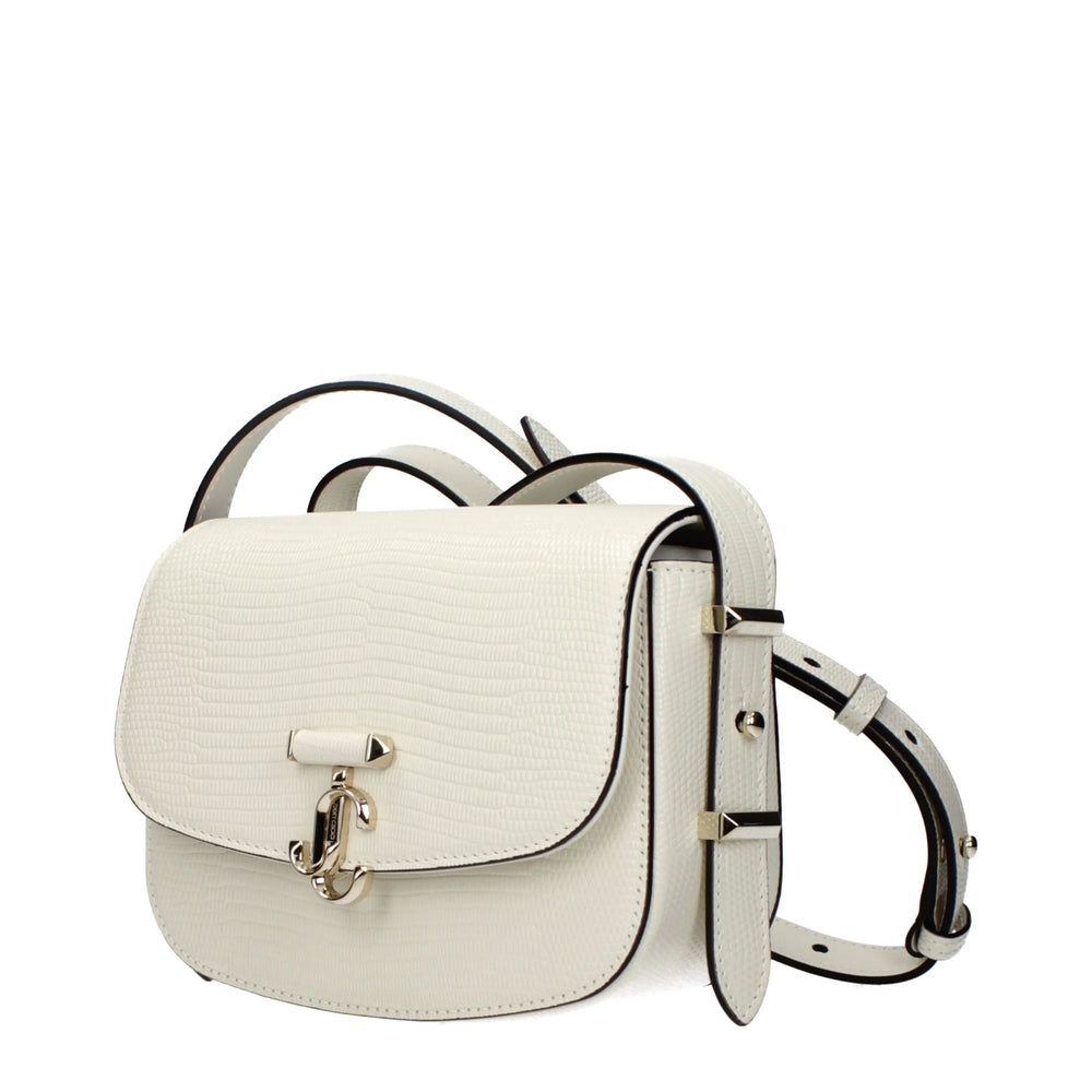 Jimmy Choo Blue Leather Shoulder Bag