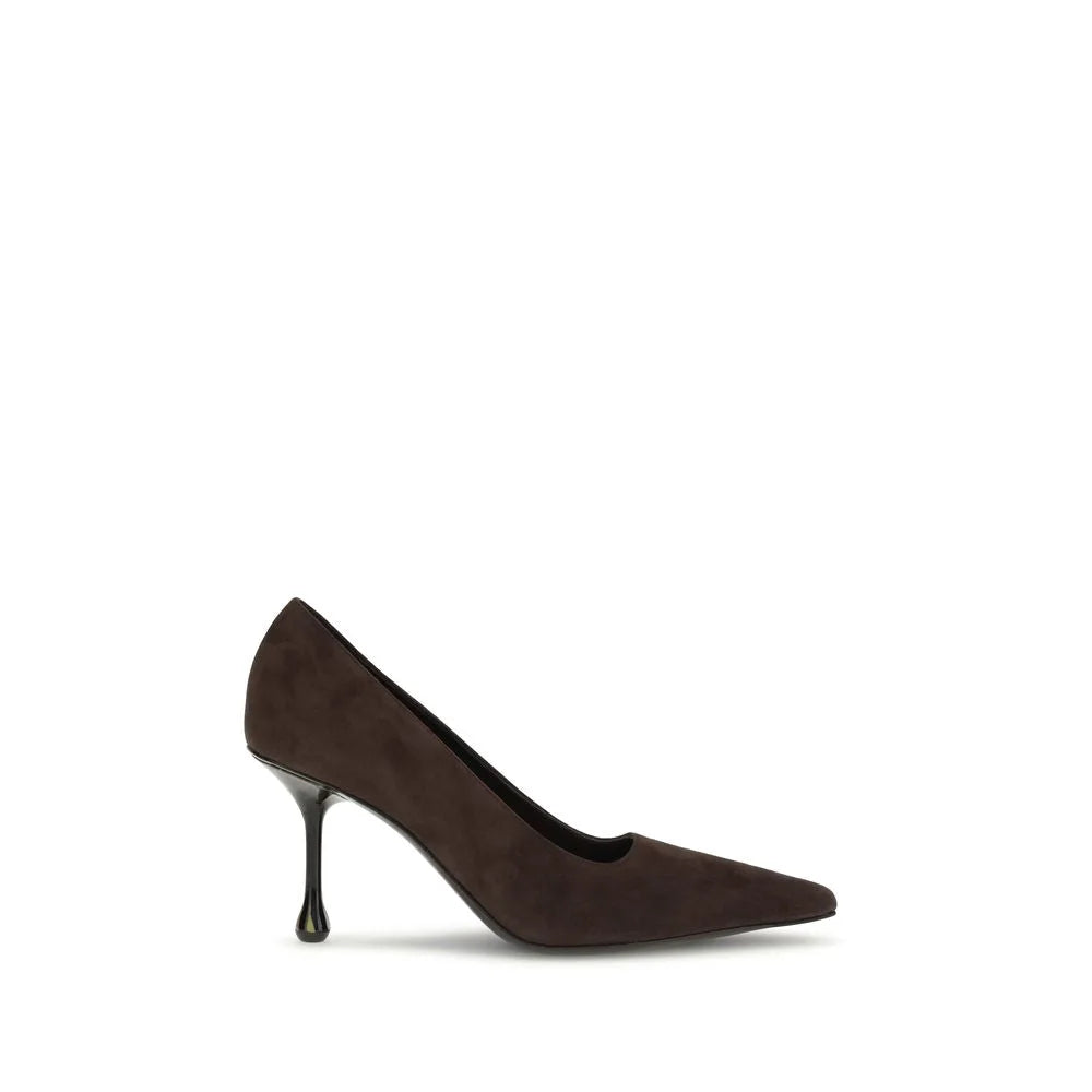 Jimmy Choo Brown Goatskin High Heel Pumps