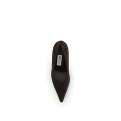 Jimmy Choo Brown Goatskin High Heel Pumps
